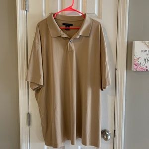 Synergy Short Sleeve Tan Polo 3XL